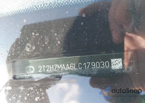 2020 Lexus Rx 350 z USA, uszkodzony, nr VIN 2T2HZMAA6LC179030